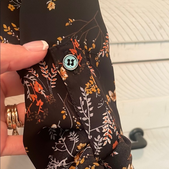 DR2 Black Shirt Dress with Tie Waist - Picture 6 of 8